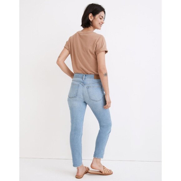 Madewell The Mid-Rise Perfect Vintage Jean in Alderton Wash Women's Size 23 NWT - Picture 8 of 16